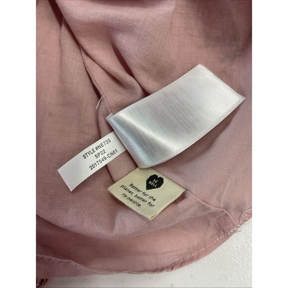 Madewell Lizzie Babydoll Dress in Fresh Sprigs Size 10 square neck puff 3/4 slv - Picture 11 of 15